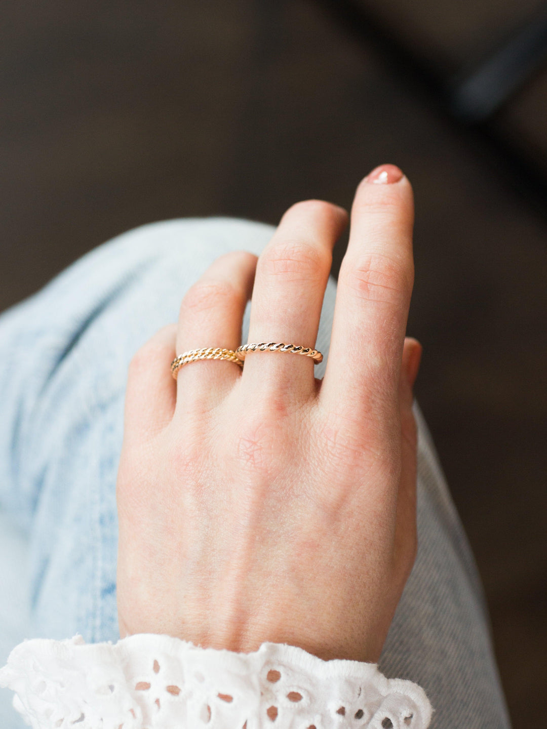 Thick Twist Ring