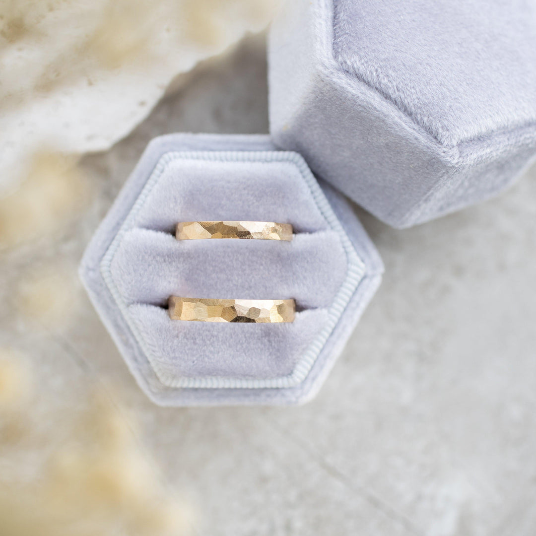 Pebble Wedding Bands