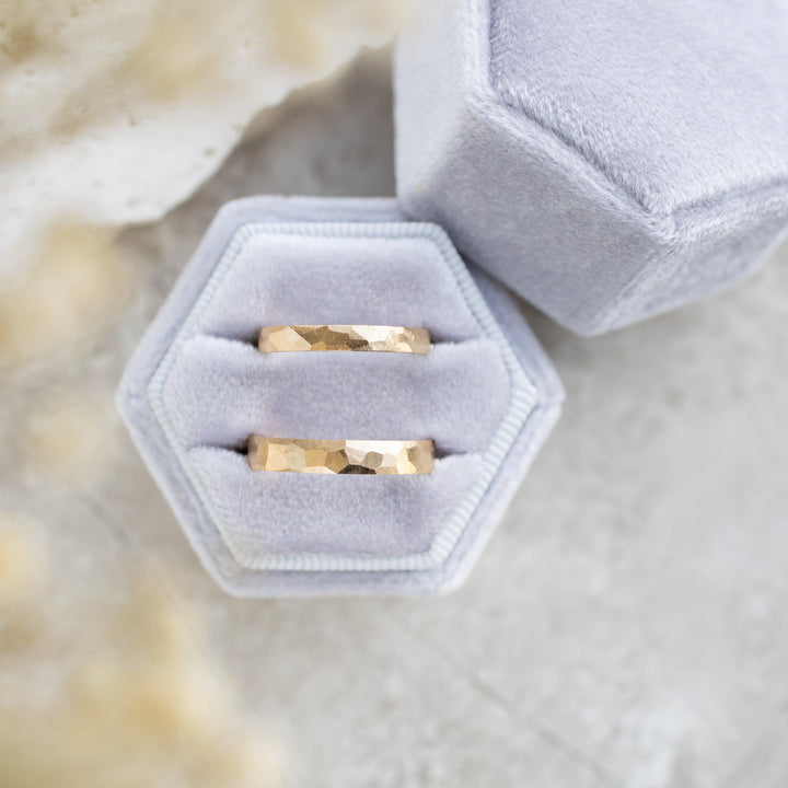 Pebble Wedding Bands