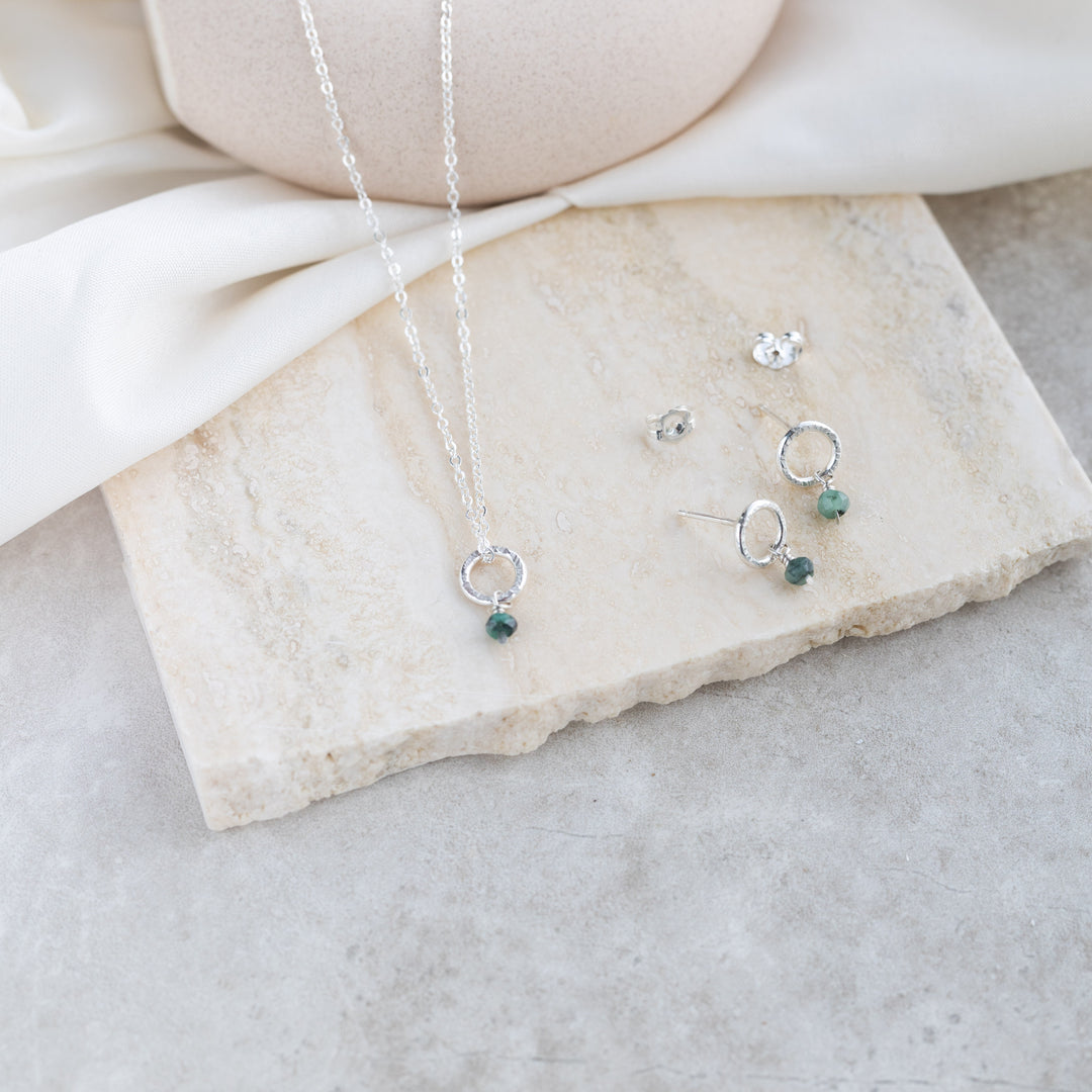 Petite Emerald Necklace