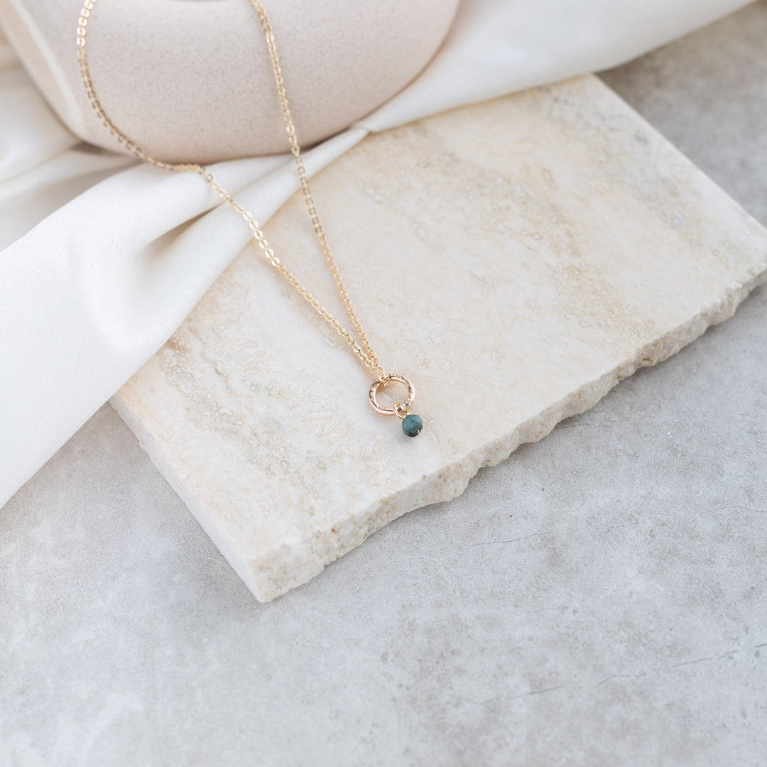 Petite Emerald Necklace