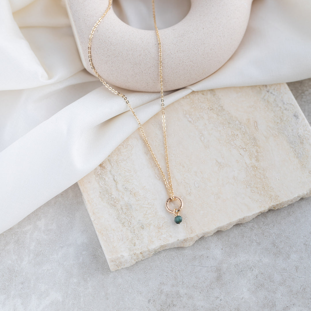 Petite Emerald Necklace