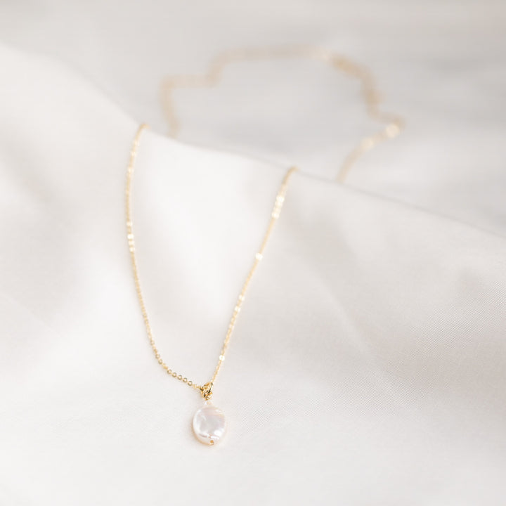 Simple Pearl Necklace