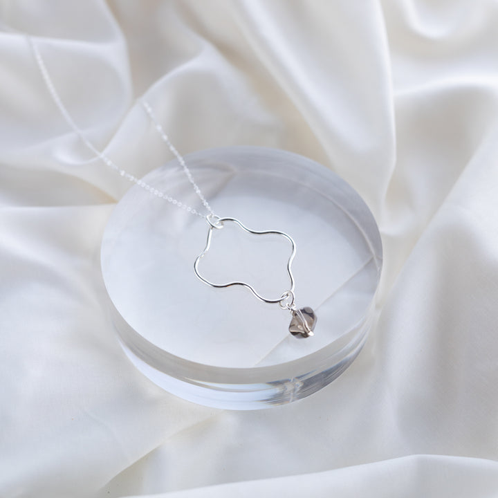 Smoky Wave Necklace