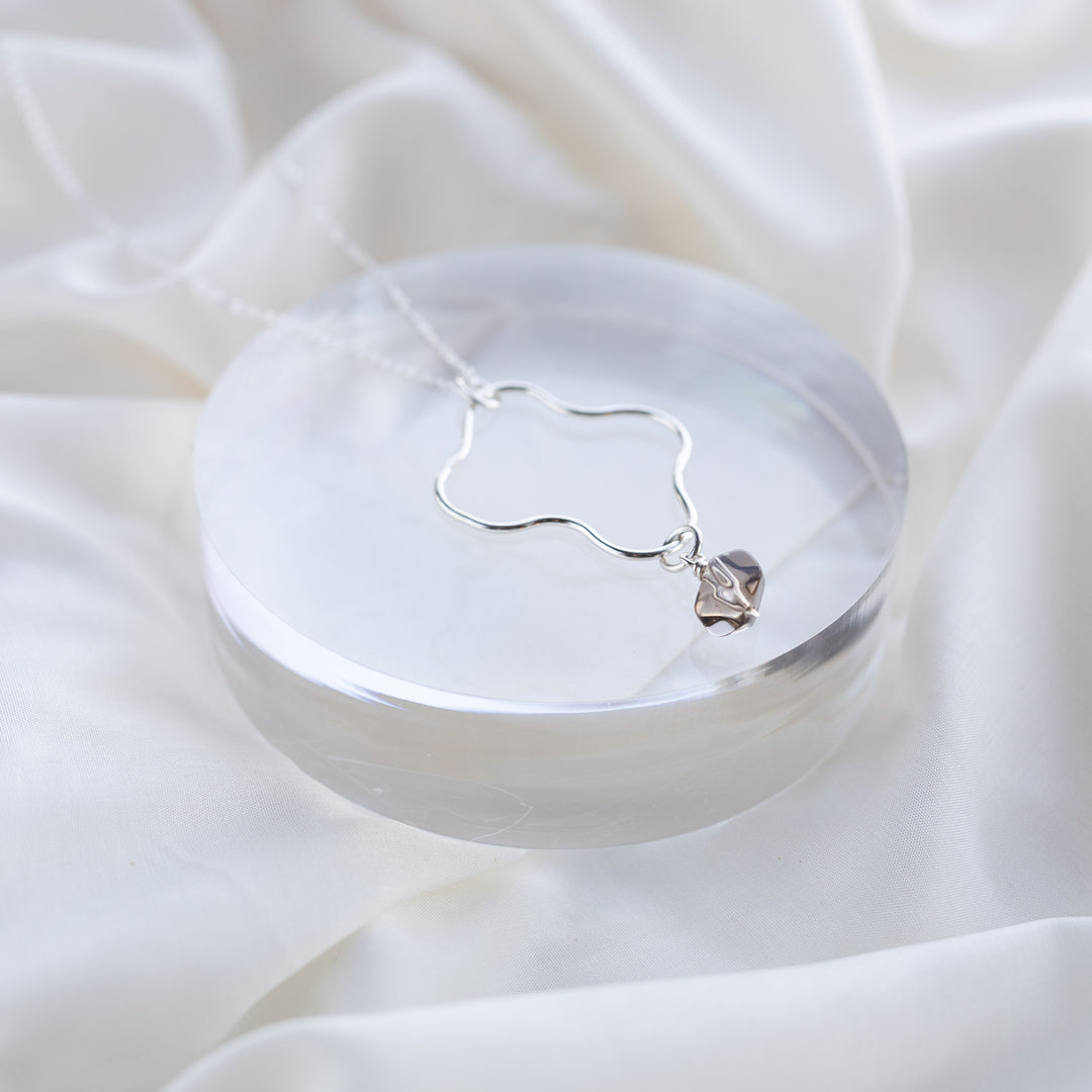 Smoky Wave Necklace