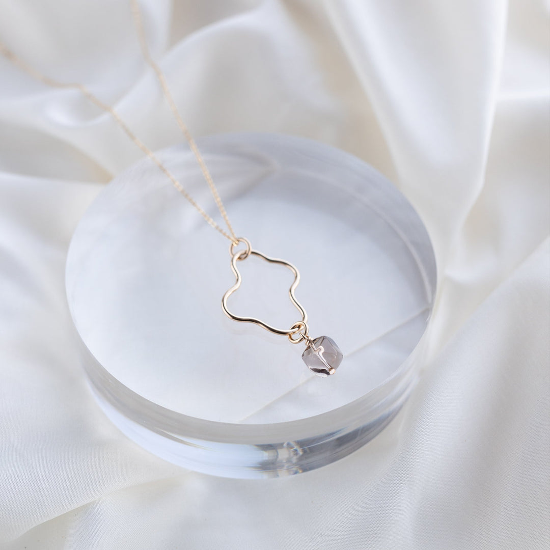 Smoky Wave Necklace