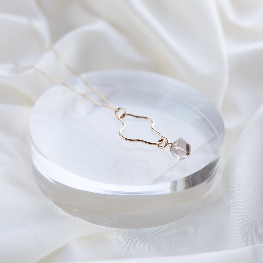 Smoky Wave Necklace