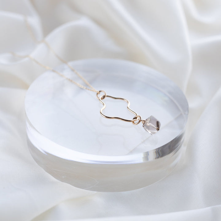Smoky Wave Necklace
