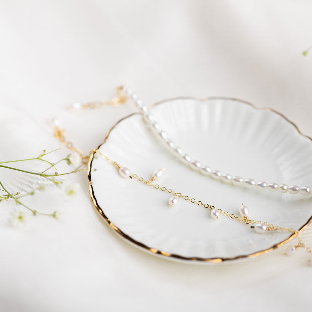 Teardrop Pearl Bracelet