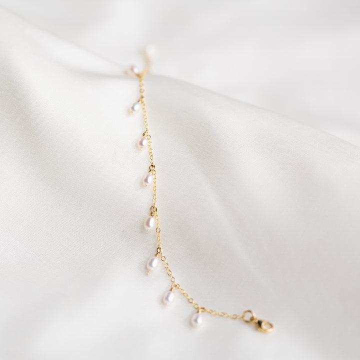 Teardrop Pearl Bracelet