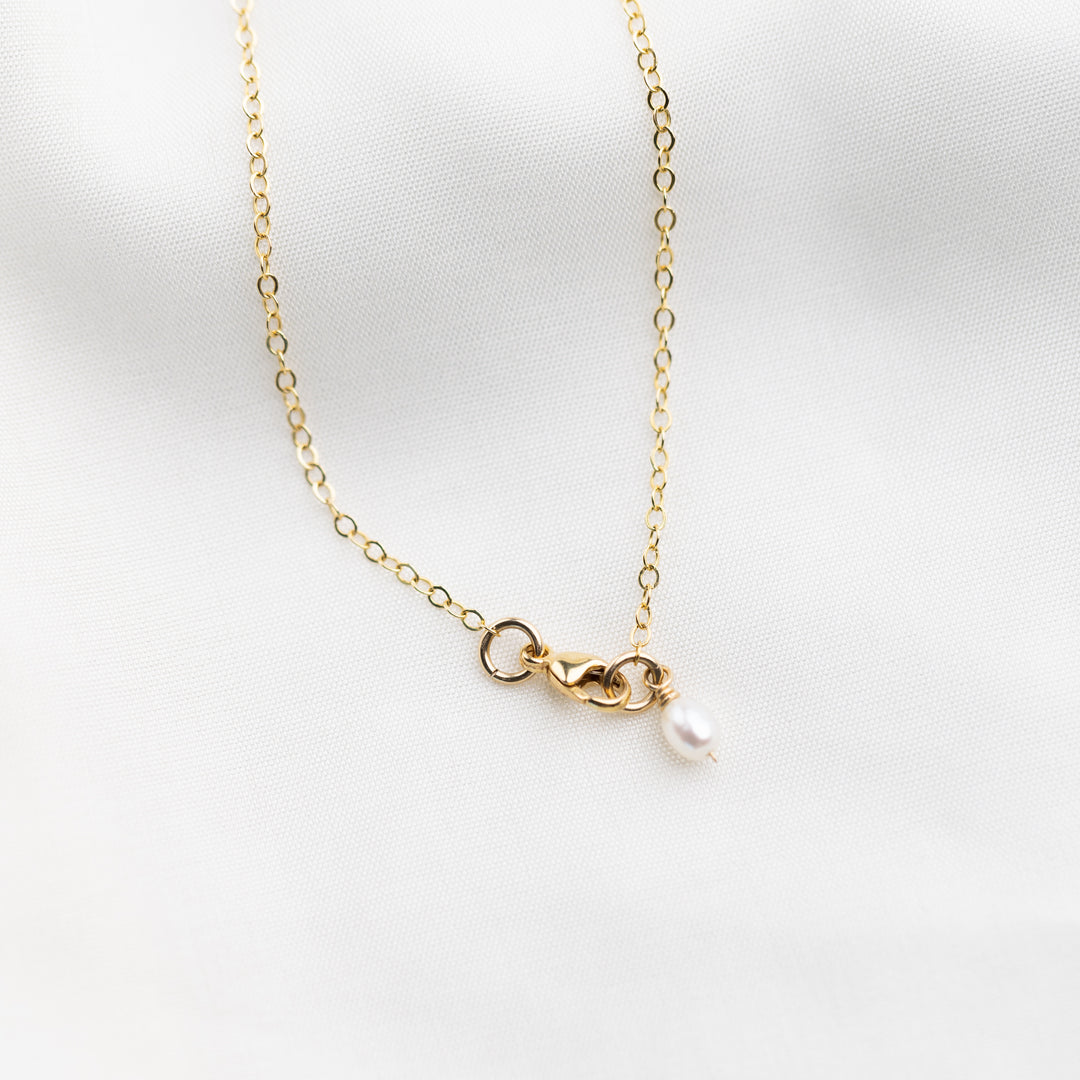 Waterfall Pearl Necklace