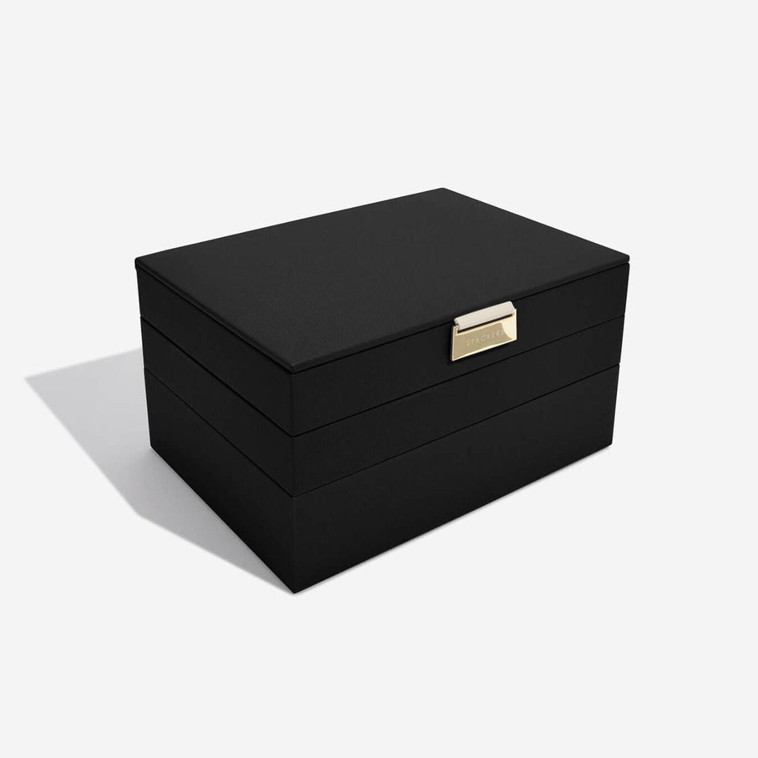 Stackers Black Classic Jewellery Box