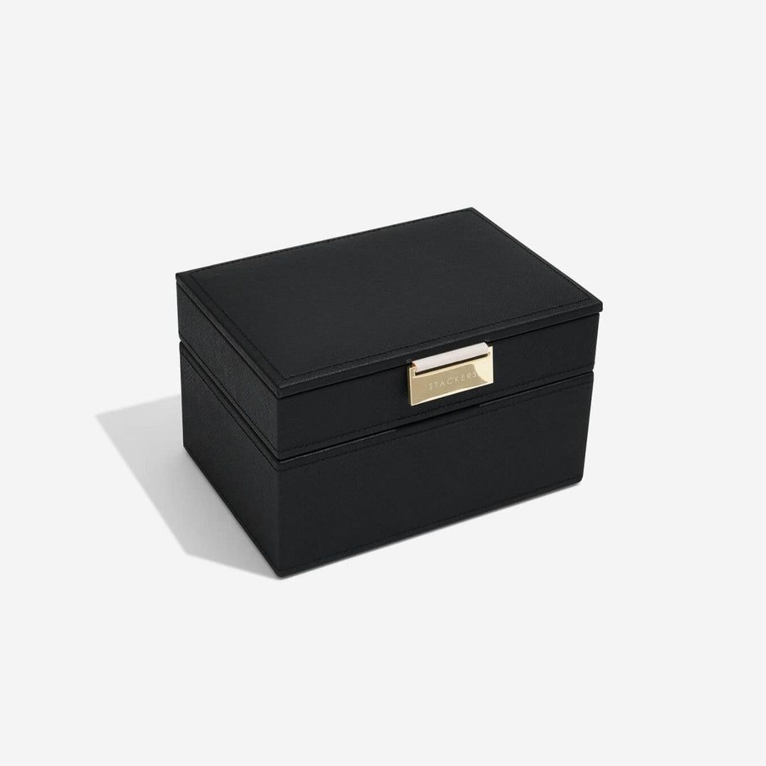 Stackers Black Mini Jewellery Box