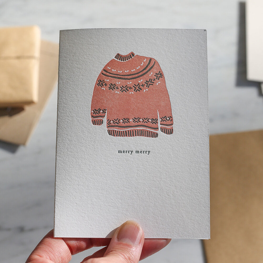 Christmas Sweater Card