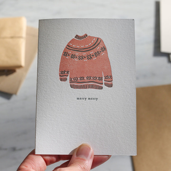 Christmas Sweater Card