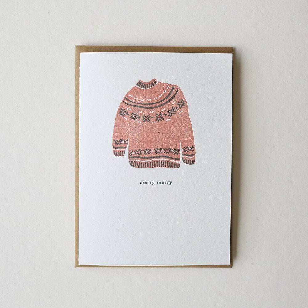 Christmas Sweater Kort