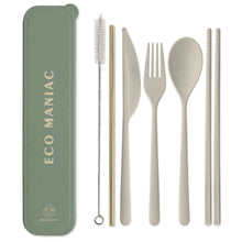 Load image into Gallery viewer, Portable Flatware Set - Eco Maniac
