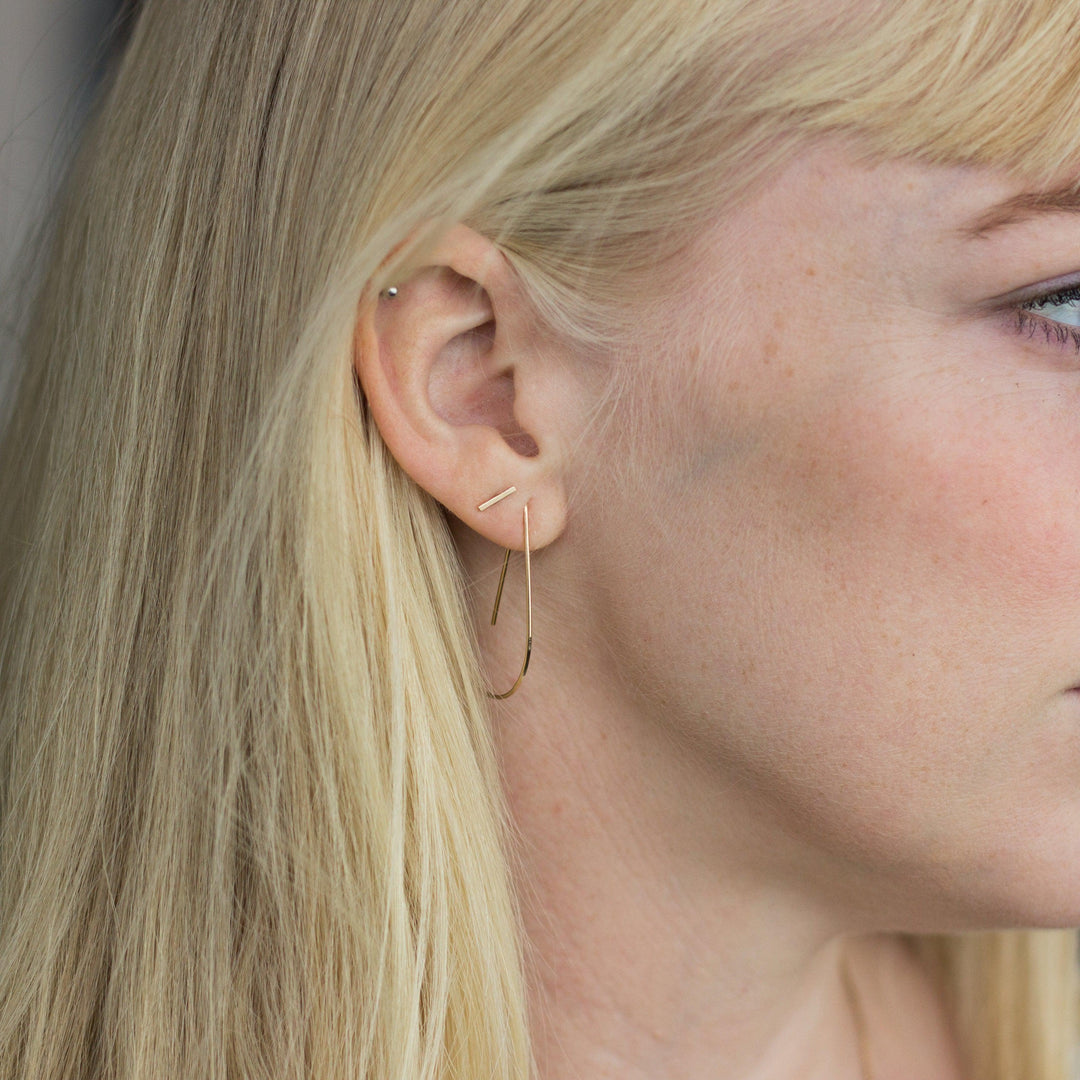 Half Circle Earrings