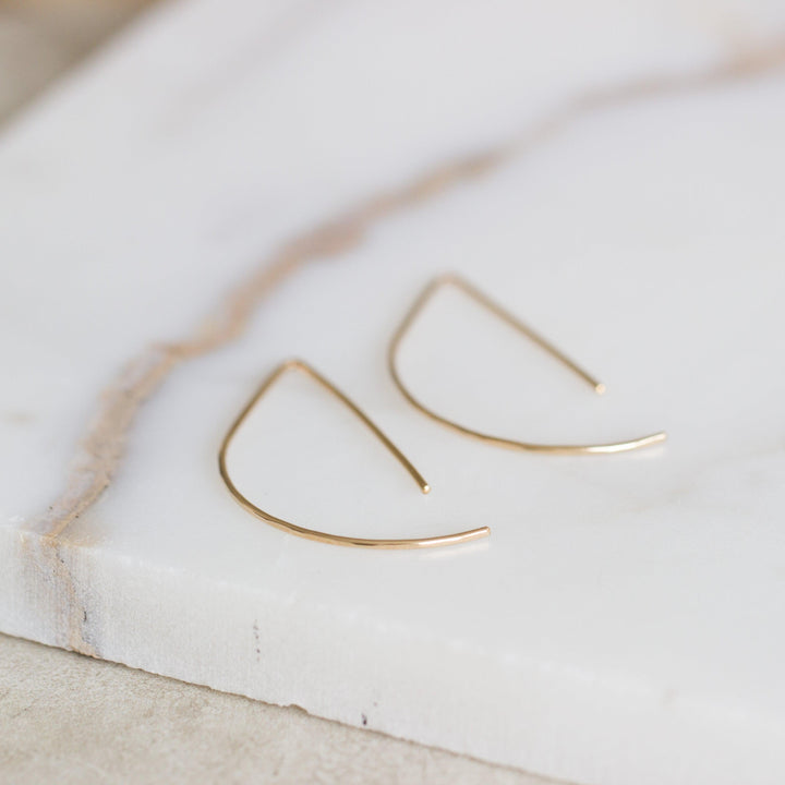Half Circle Earrings