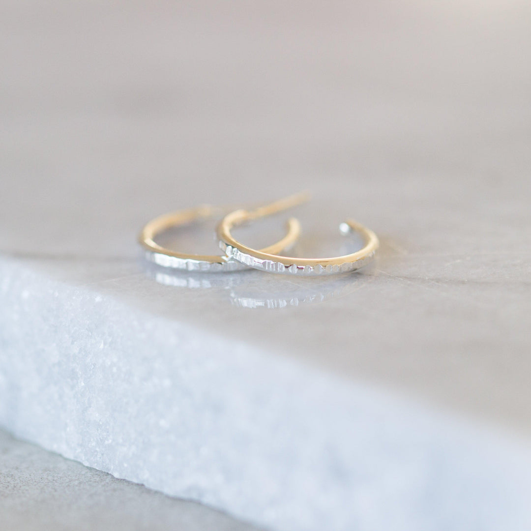 Hammered Hoops