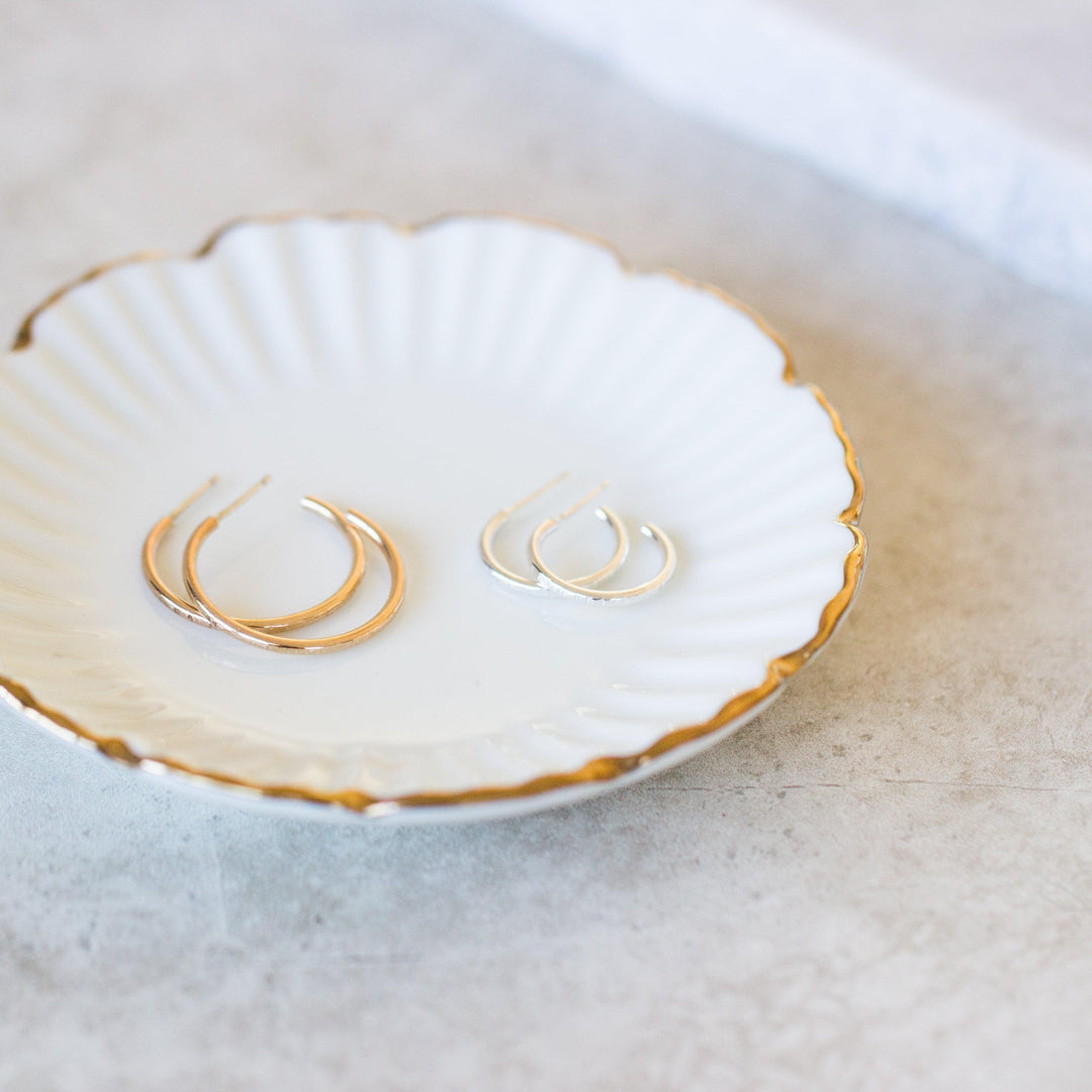 Hammered Hoops