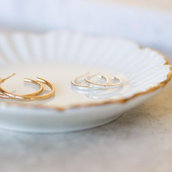 Hammered Hoops