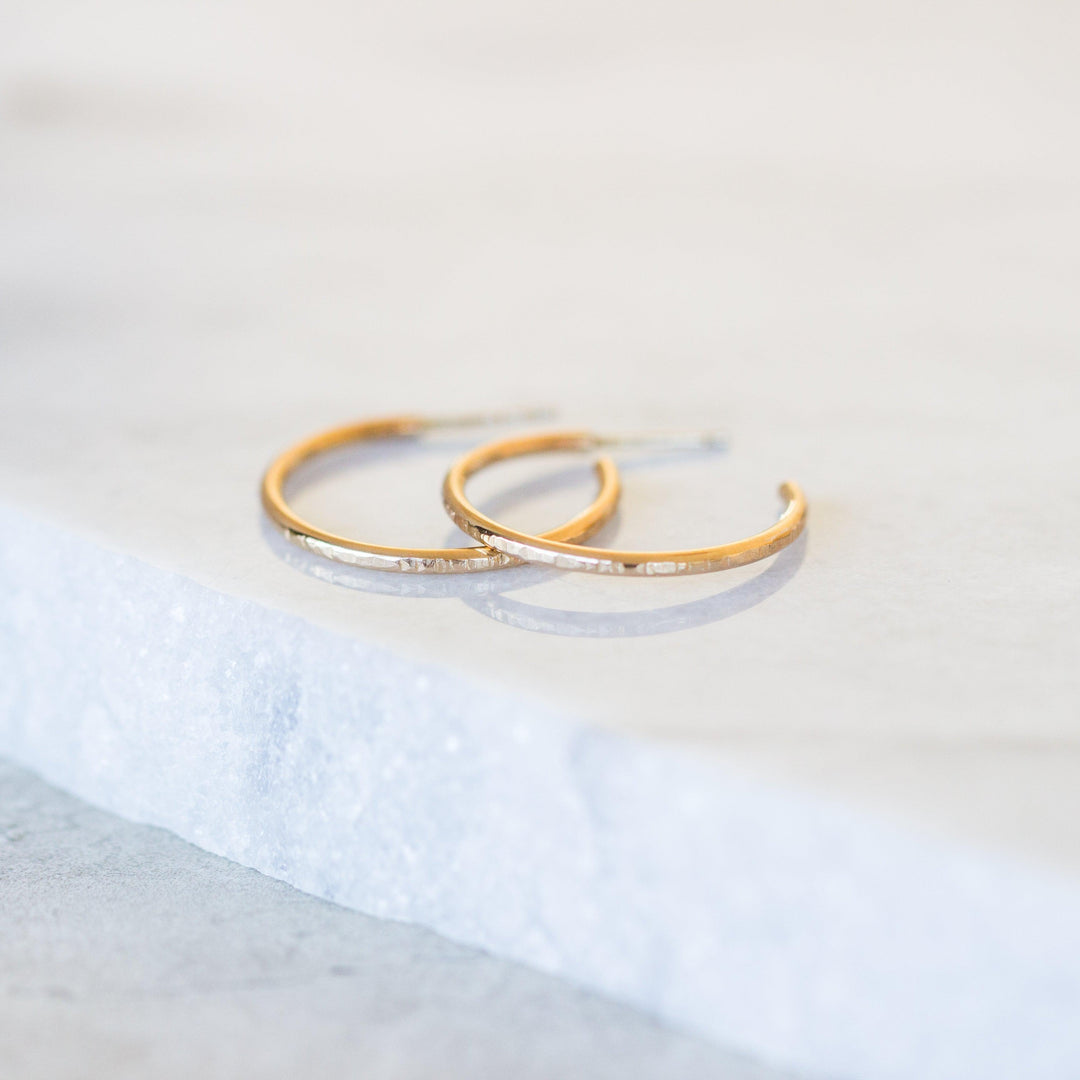 Hammered Hoops