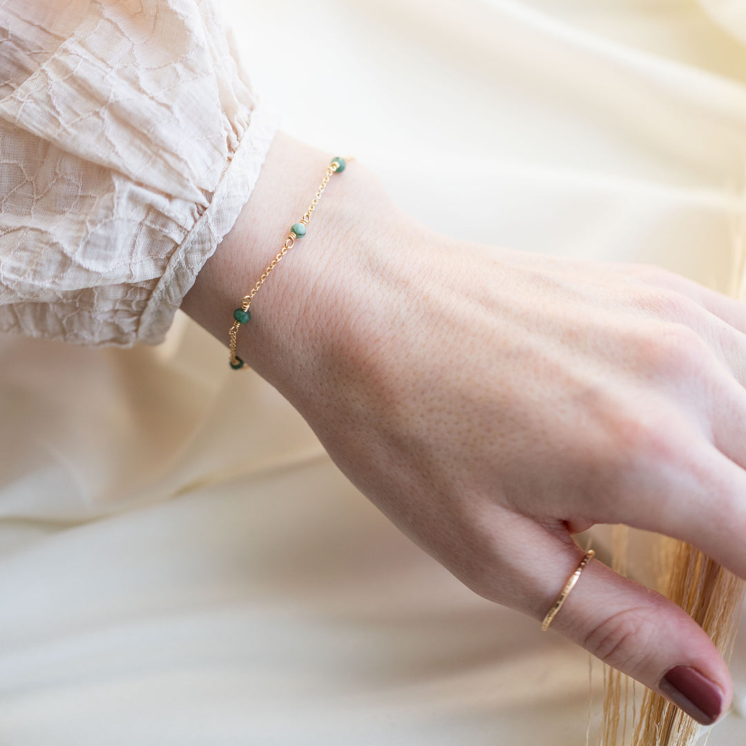 Emerald armband