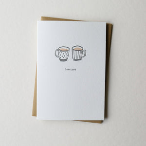Love Mugs Card