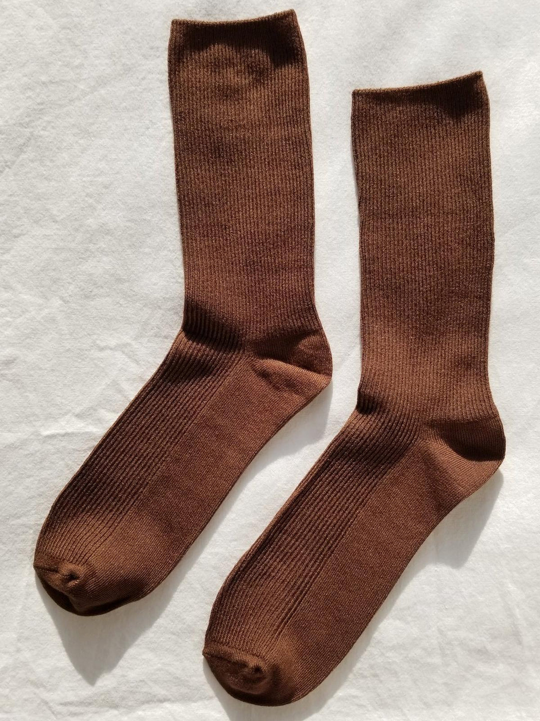 Trouser Socks, Dijon Brown