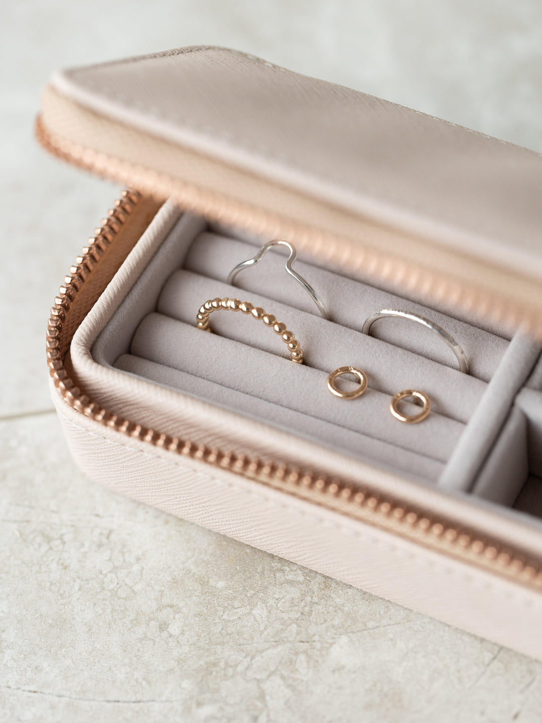 Stackers Blush Travel Case