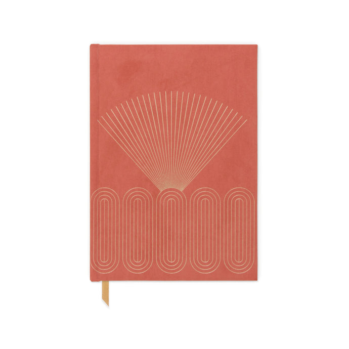 Terracotta Radiant Rays Journal