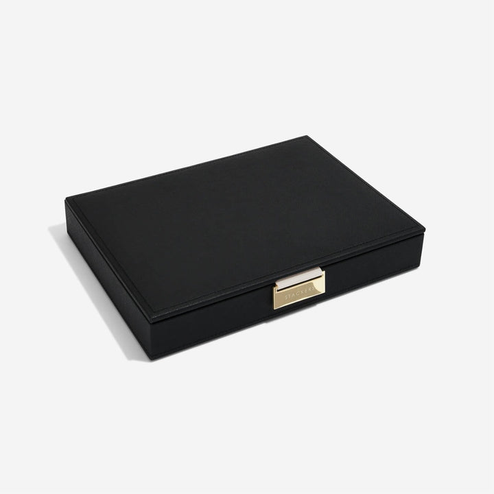 Black Classic Jewellery Box Lid