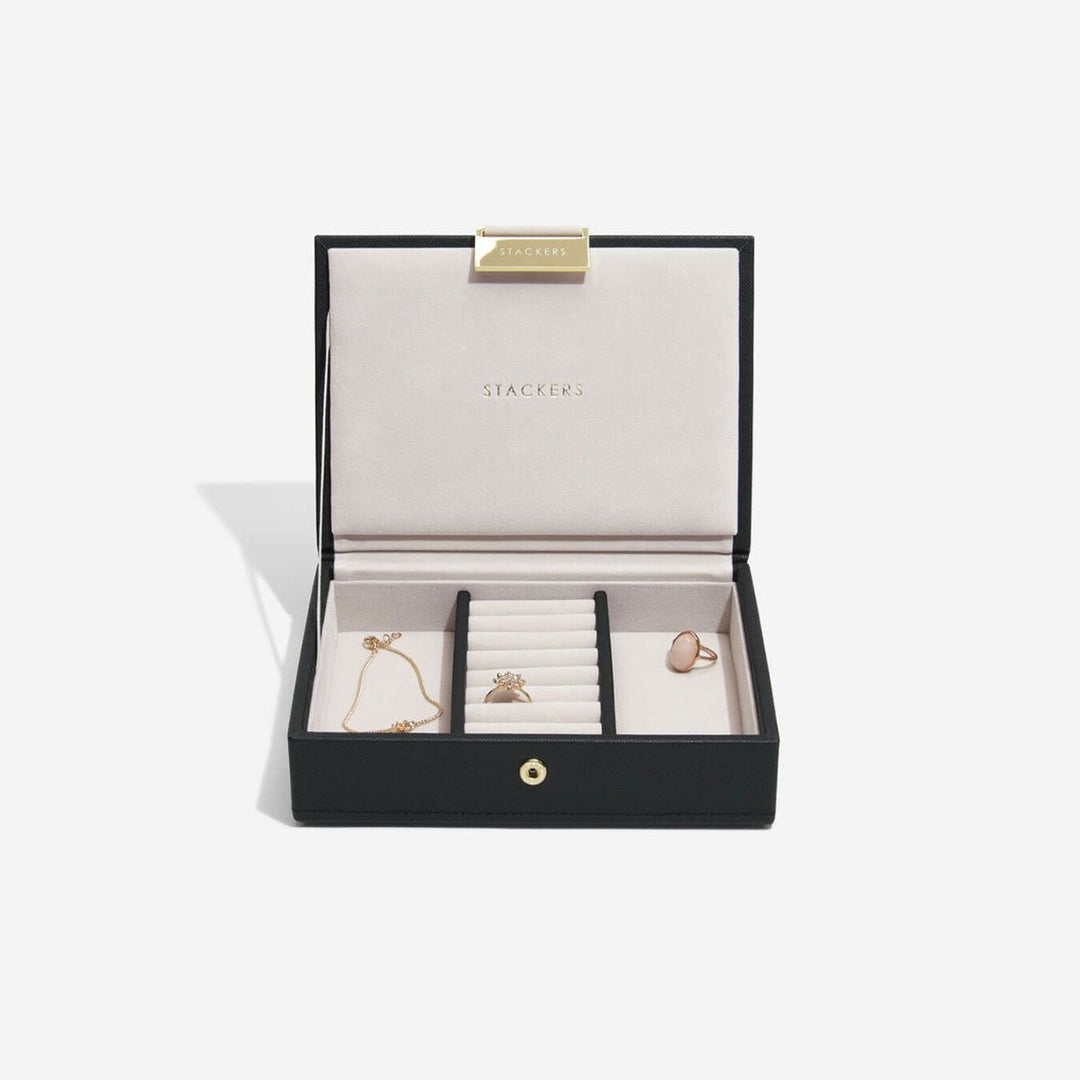 Black Mini Jewellery Box Lid