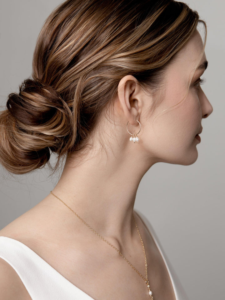 Waterfall Pearl Necklace