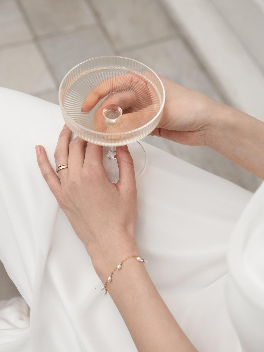 Teardrop Pearl Bracelet