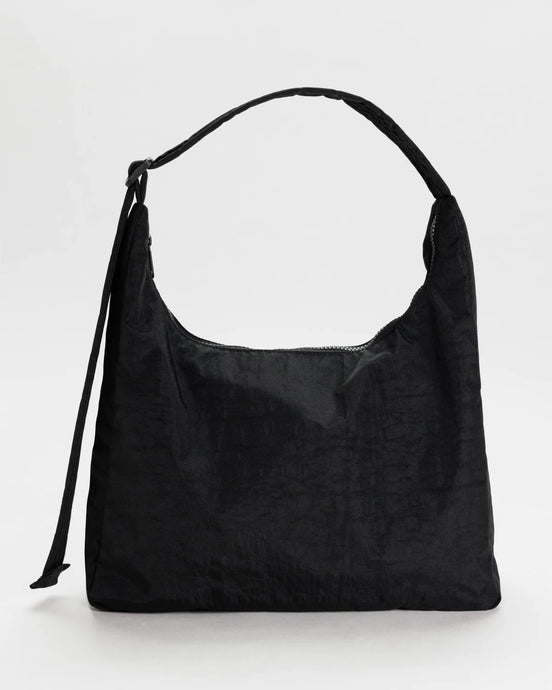 BAGGU Nylon Shoulder Bag, Black