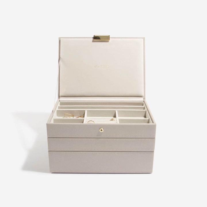 Stackers Taupe Classic Jewellery Box