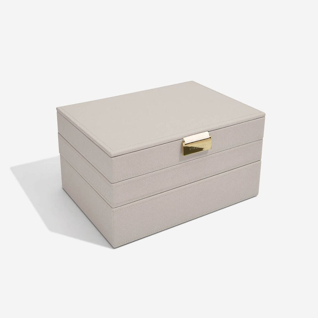 Stackers Taupe Classic Jewellery Box