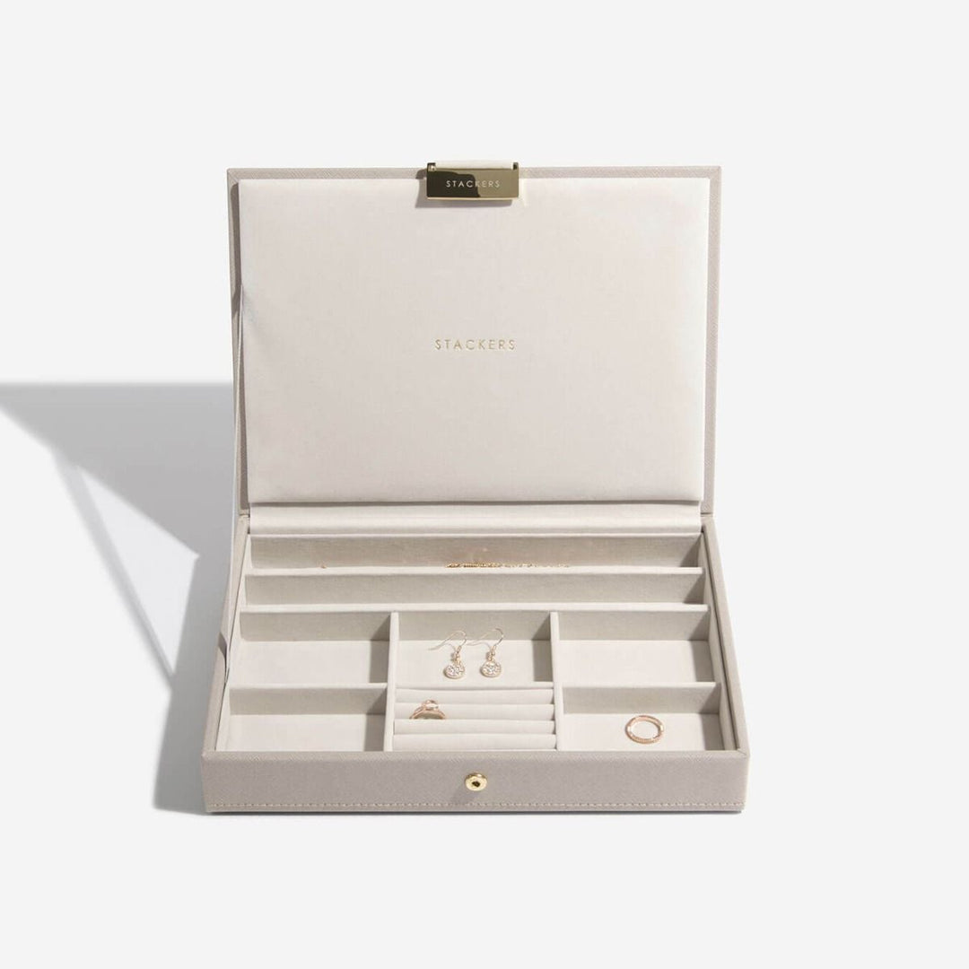 Stackers Taupe Classic Jewellery Box