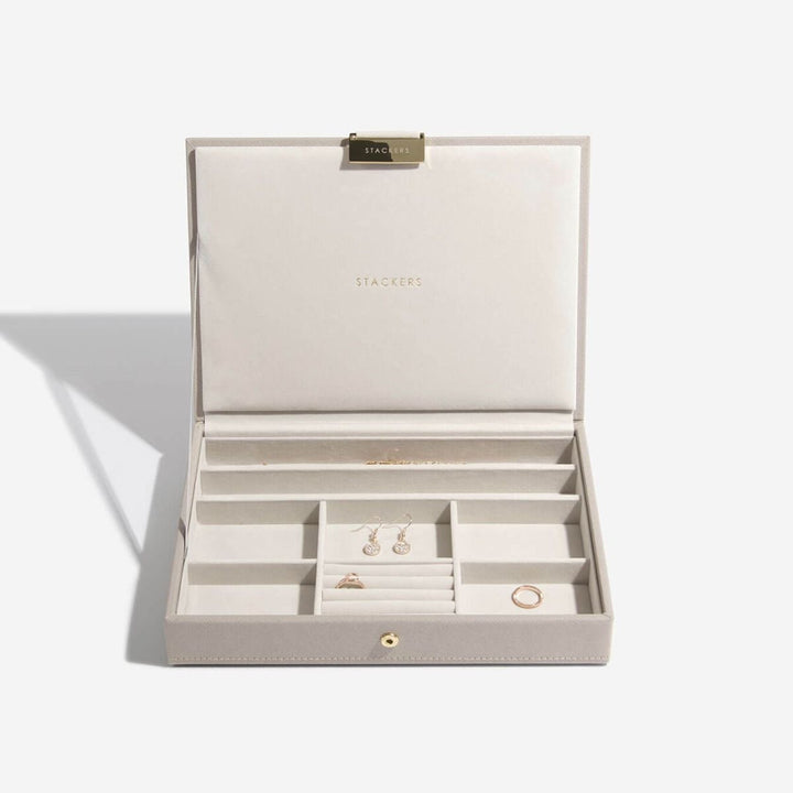 Stackers Taupe Classic Jewellery Box