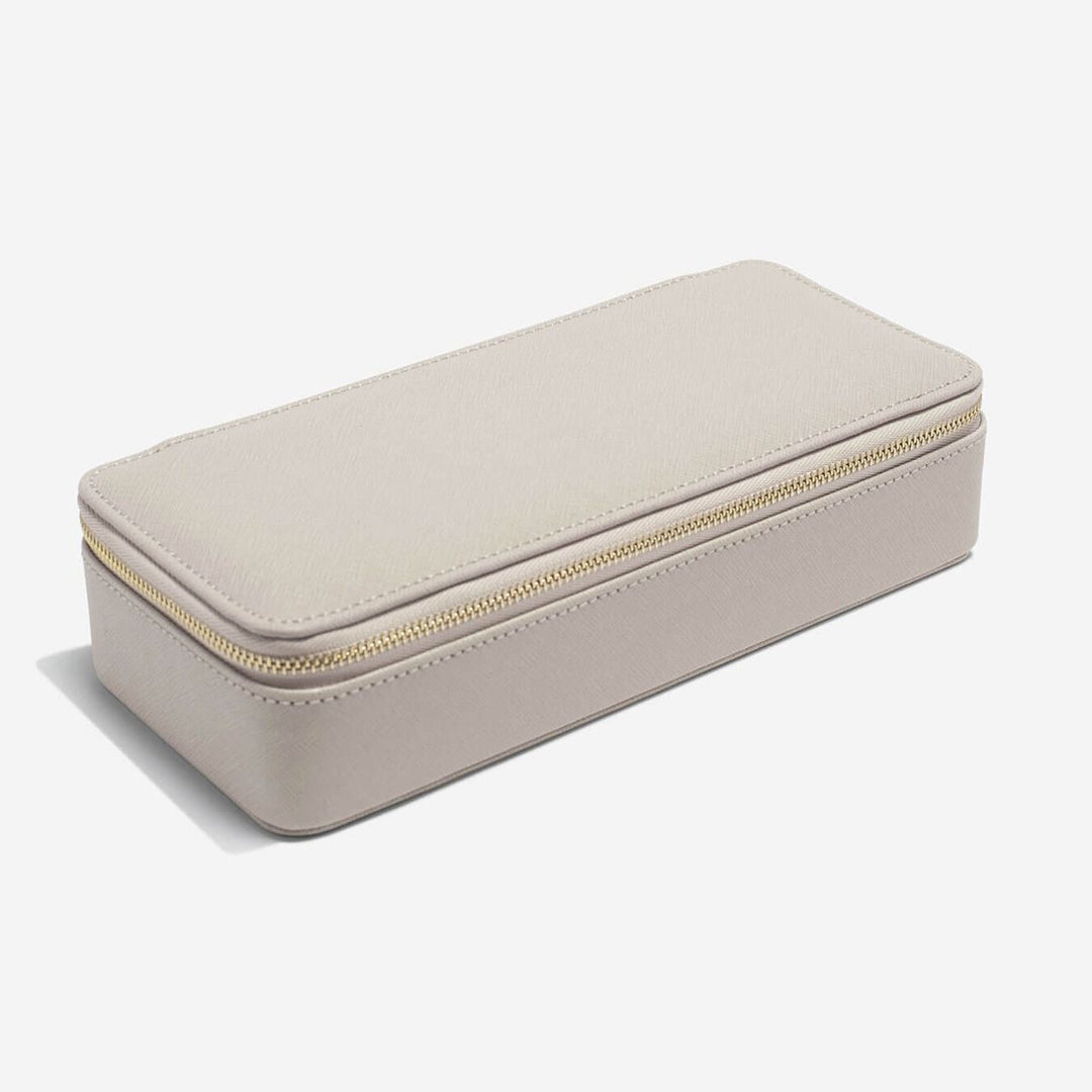 Large Taupe Travel Case