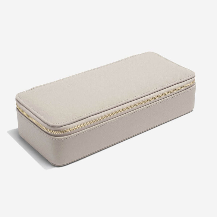 Large Taupe Travel Case