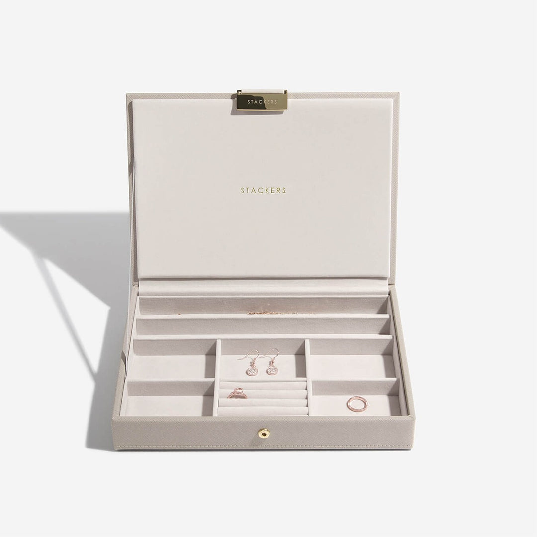 Stackers Taupe Classic Jewellery Box Lid