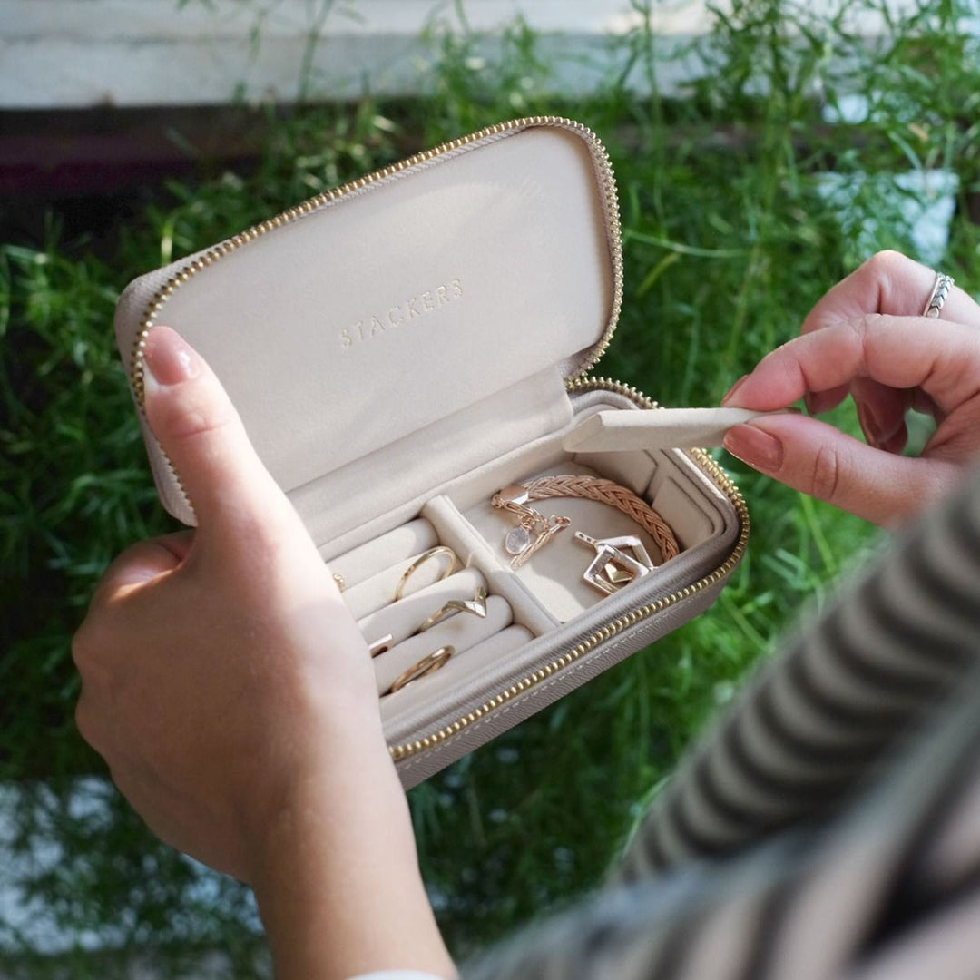 Stackers Taupe Travel Case