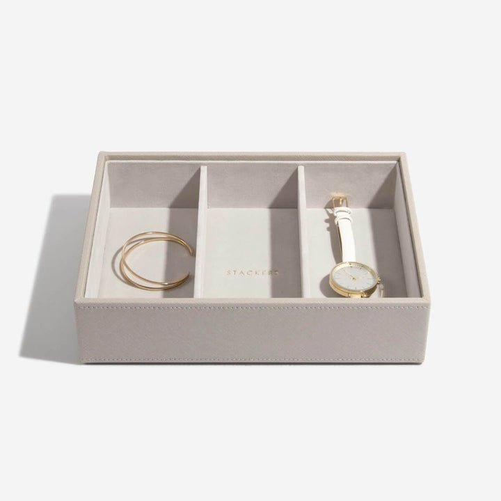 Stackers Taupe Classic Watch &amp; Accessory Layer