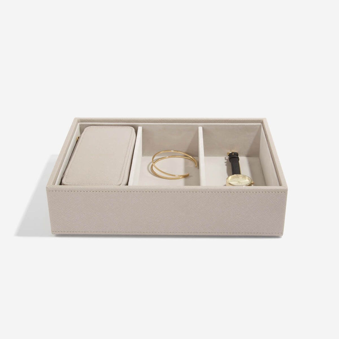 Stackers Taupe Classic Watch &amp; Accessory Layer