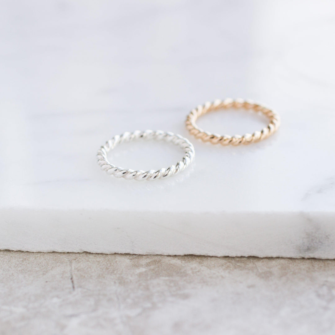 Thick Twist Ring
