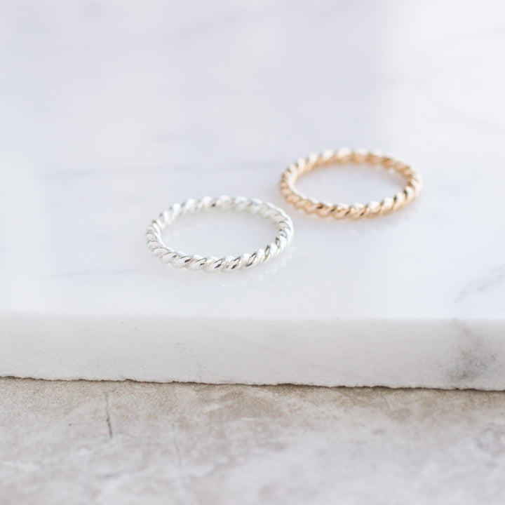 Thick Twist Ring