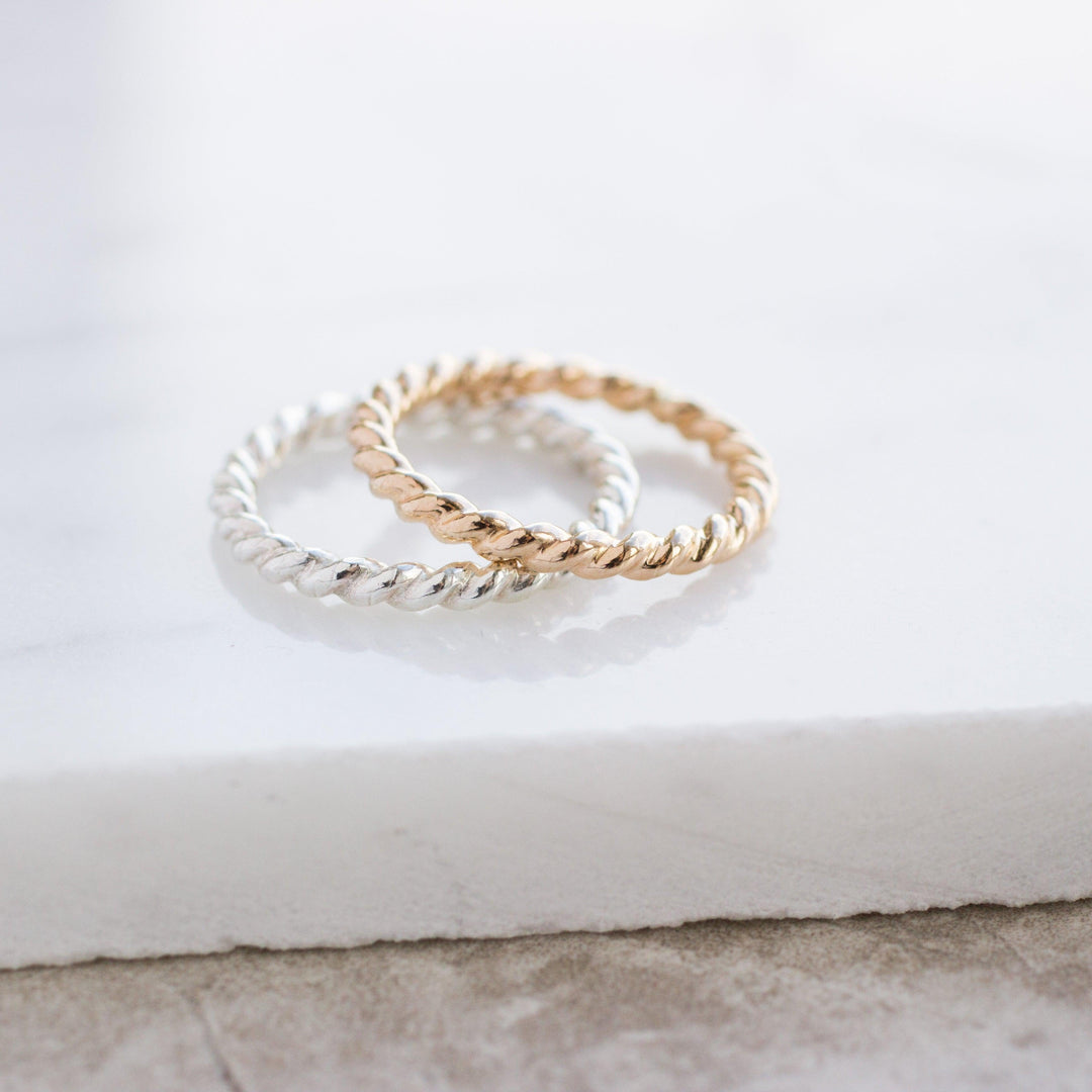 Thick Twist Ring